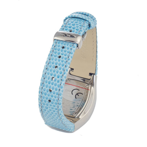 Blue Leather Dress Watch