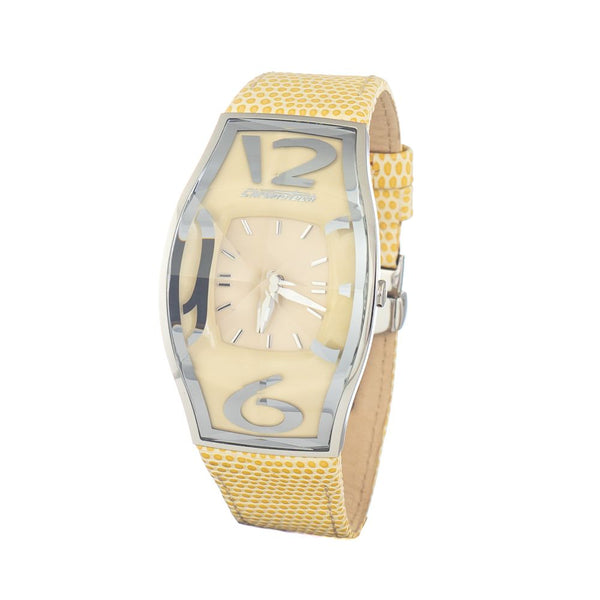 Bicolor Leather Watch