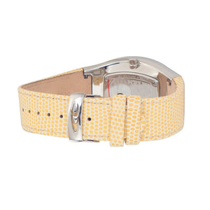 Bicolor Leather Watch