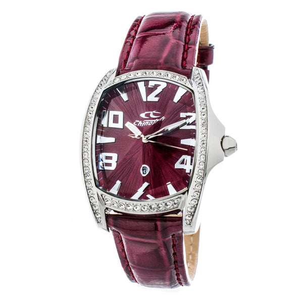 Multicolor Leather Dress Watch