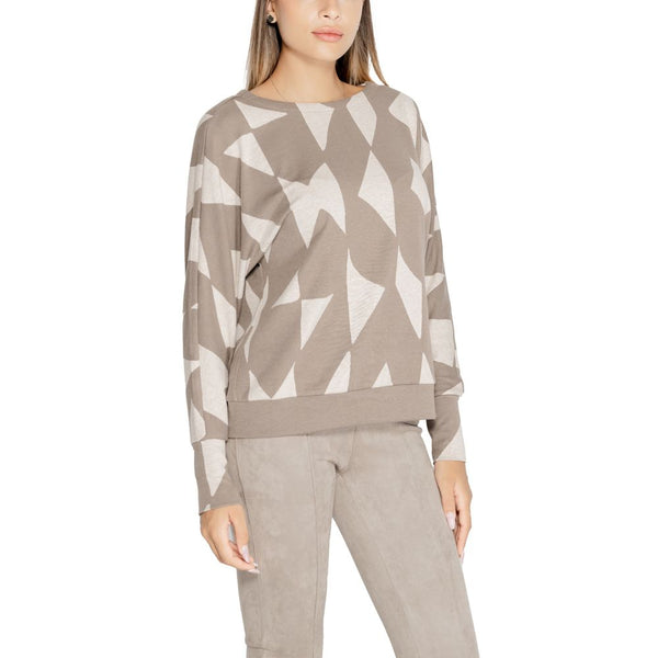 Brown Polyester Sportswear
