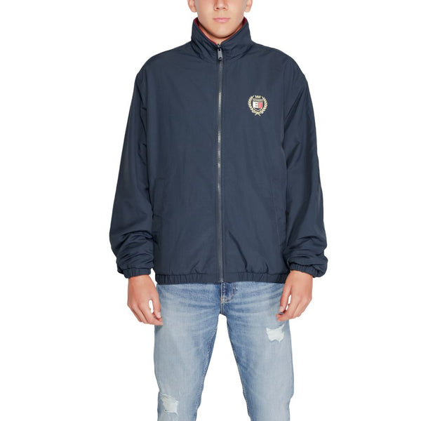 Blue Recycled Polyester Shell Jacket