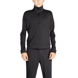 Black Recycled Polyester Sweatshirt