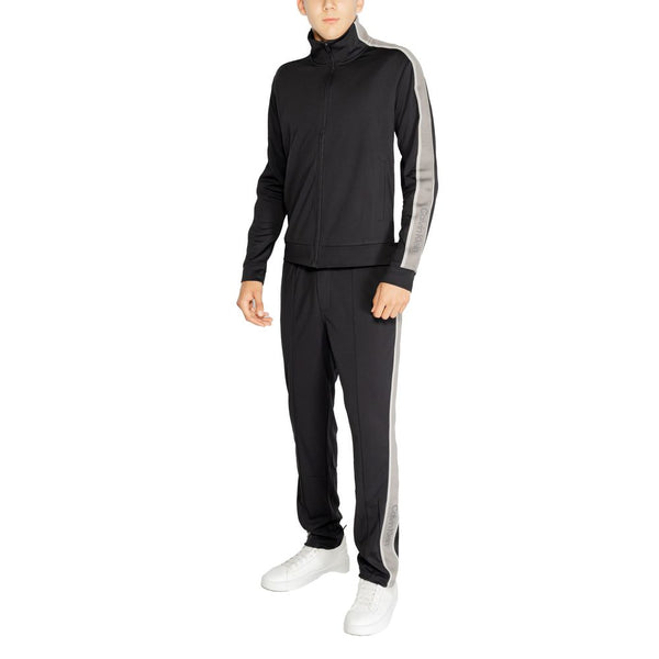 Black Recycled Polyester Sweatshirt