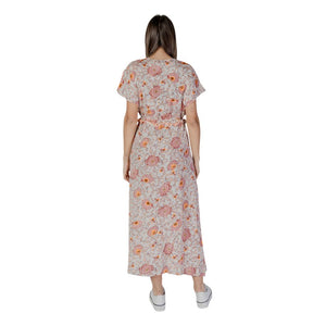 Multicolor Cotton Long Dress