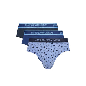 Blue Cotton Briefs