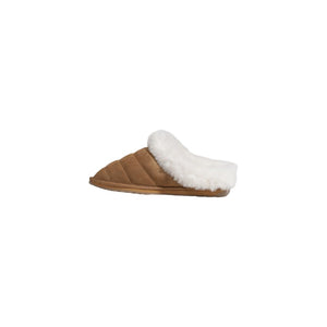 Brown Suede Leather Slippers