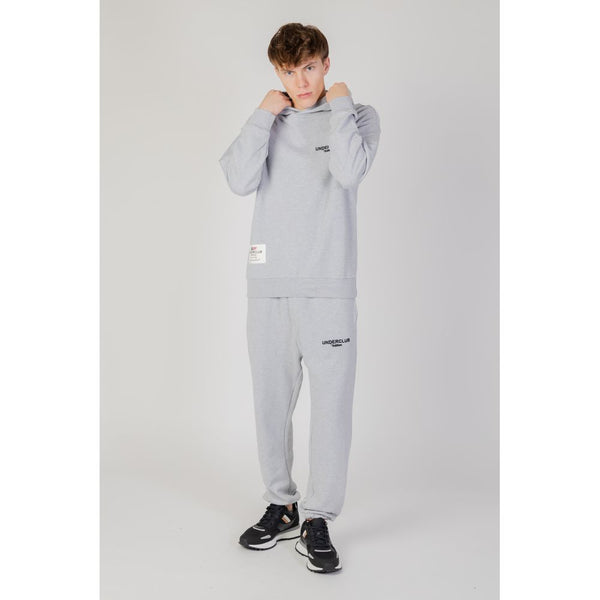 Gray Cotton Hoodie