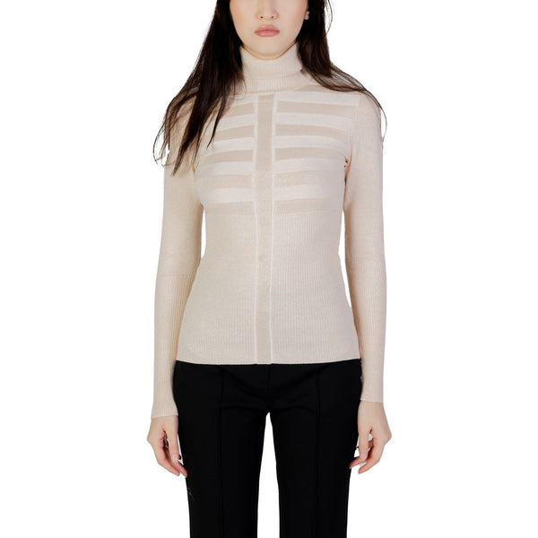Pink Viscose Turtleneck