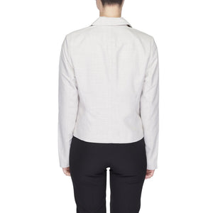 Gray Polyester Blazer