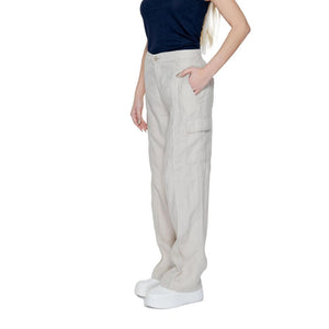 Beige Linen Pant
