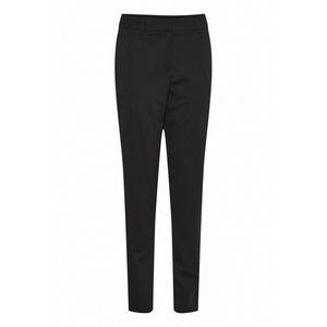 Black Recycled Polyester Dress Pants