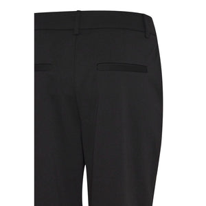 Black Recycled Polyester Dress Pants