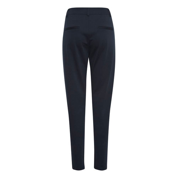 Blue Recycled Polyester Dress Pants