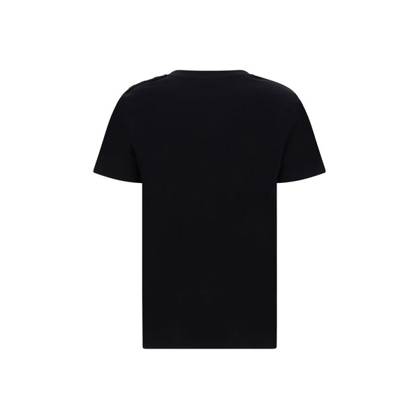 Black Cotton T-Shirt