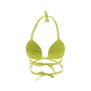 Yellow Polyamide Bikini