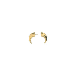 Gold Brass Earrings