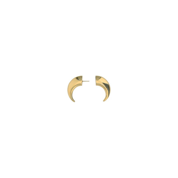 Gold Brass Earrings