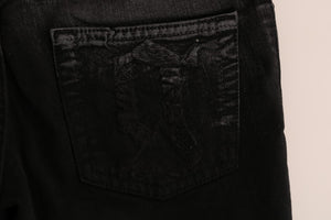 Gray Wash Cotton Stretch Regular Fit Jeans