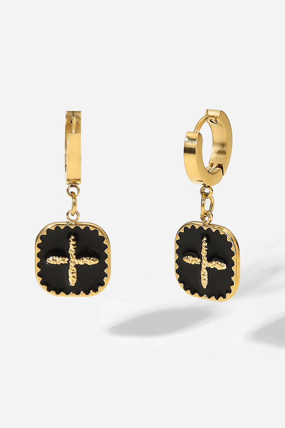Divine Embrace Drop Earrings