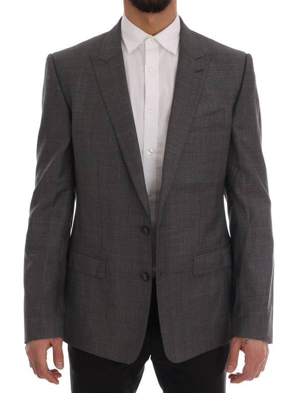 Gray Wool MARTINI Slim Blazer