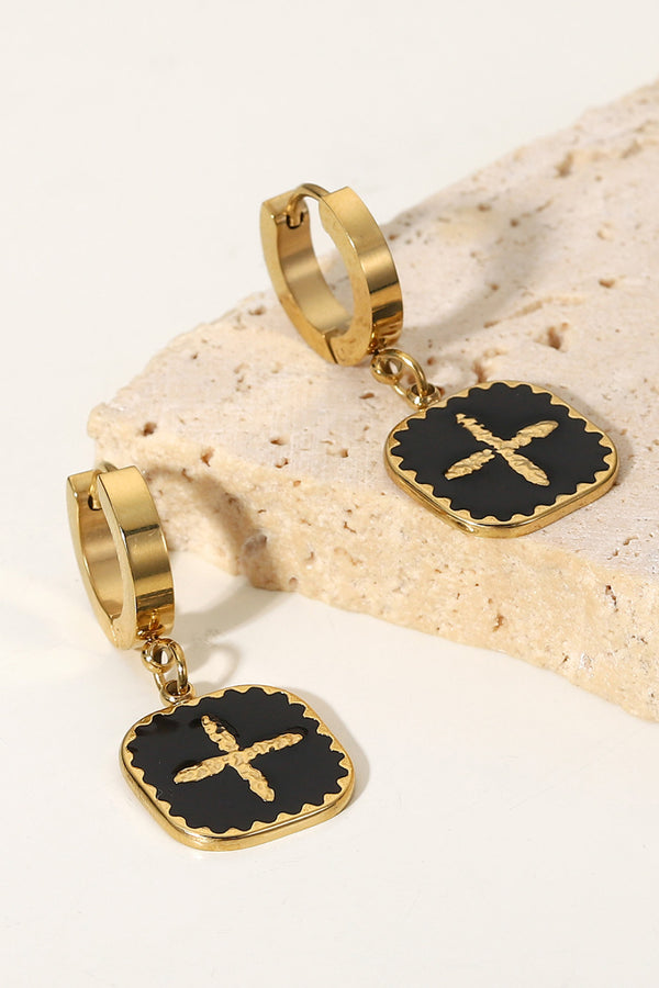 Divine Embrace Drop Earrings