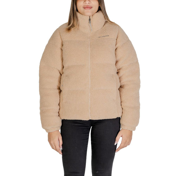 Beige Nylon Coat