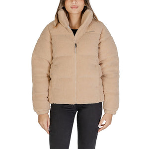 Beige Nylon Coat