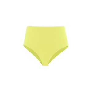 Yellow Polyamide Swim Briefs