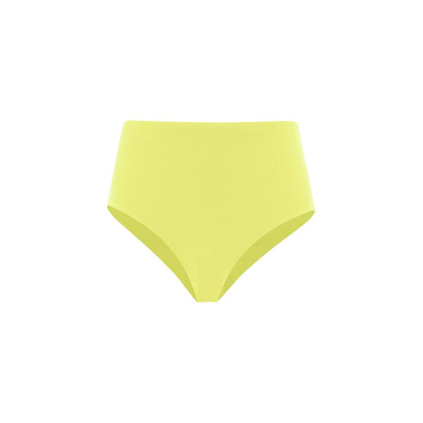 Yellow Polyamide Swim Briefs