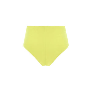 Yellow Polyamide Swim Briefs