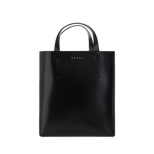 Black Calf Leather Bos Taurus Handbag