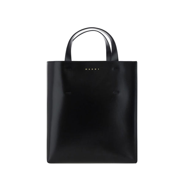 Black Calf Leather Bos Taurus Handbag