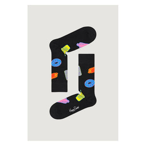 Black Cotton Sock