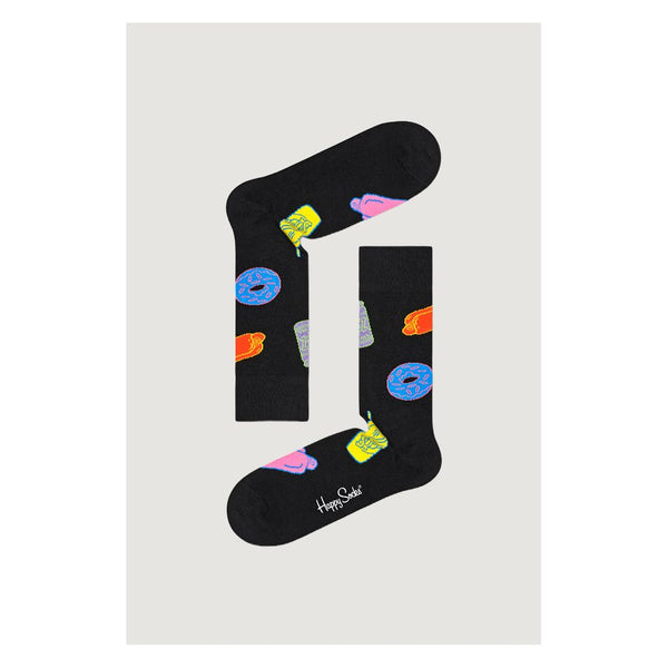Black Cotton Sock