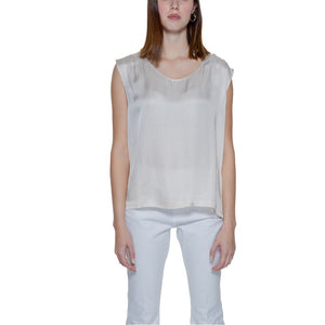 Cream Viscose Blouse