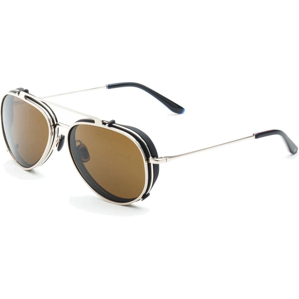 Brown Stainless Steel Glasses (Frames)