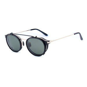Black Stainless Steel Glasses (Frames)