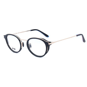 Black Stainless Steel Glasses (Frames)