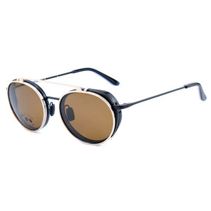 Black Stainless Steel Glasses (Frames)