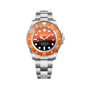 Silver Stainless Steel Sport Watch