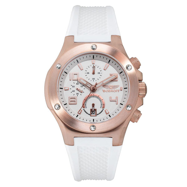 White Rubber Bracelet Watch