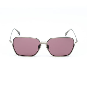 Gray Stainless Steel Sunglasses