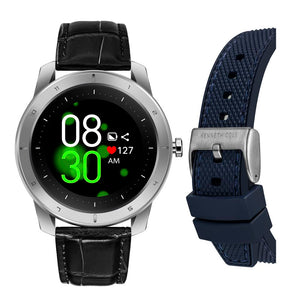 Blue Synthetic Sport Watch
