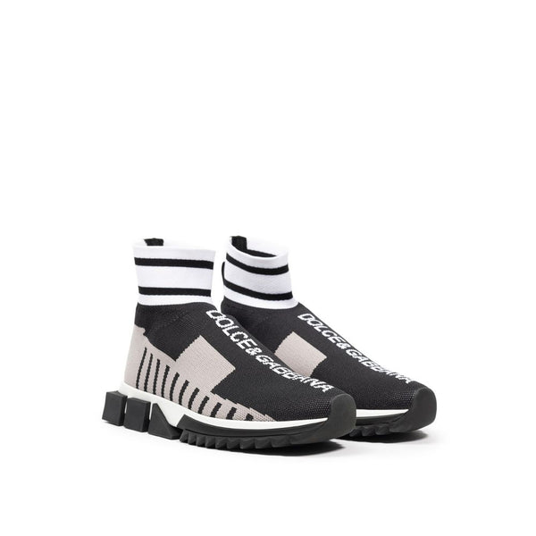 Black Fabric Sneaker