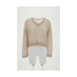 Beige Mohair Sweatshirt