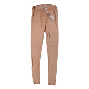 Nude Beige Logo Lace Lingerie Pants Underwear