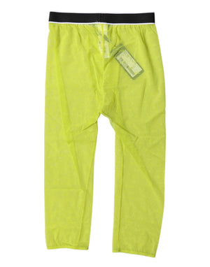 Green DG Logo Nylon Cropped Tights Underwear