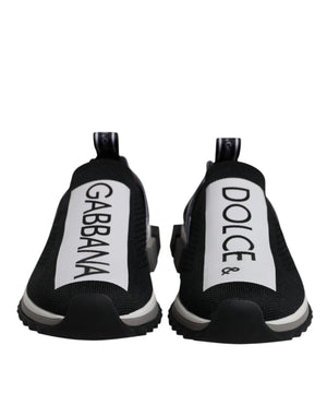 Black White Slip On Sorrento Sneakers Shoes