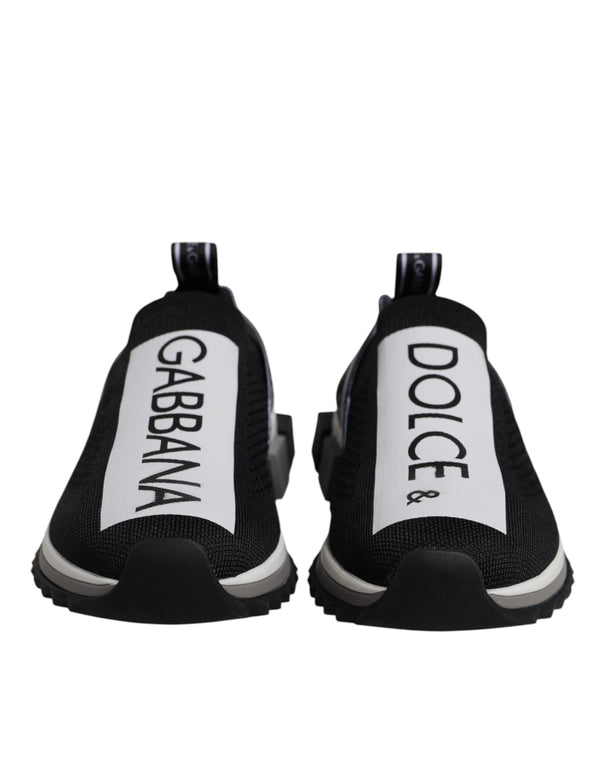 Black White Slip On Sorrento Sneakers Shoes